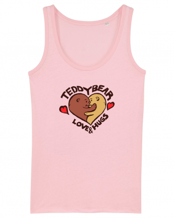 Teddy Bear Love Cotton Pink