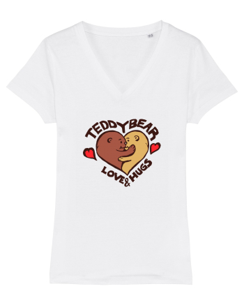 Teddy Bear Love White