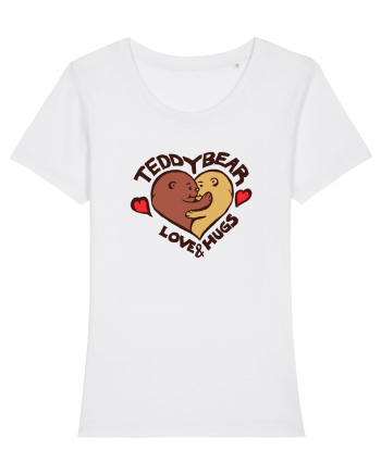 Teddy Bear Love White