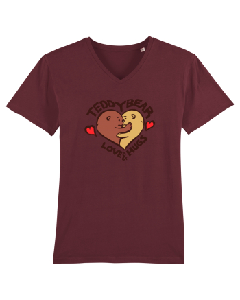 Teddy Bear Love Burgundy