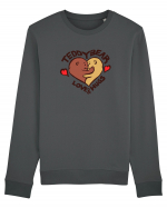 Teddy Bear Love Bluză mânecă lungă Unisex Rise