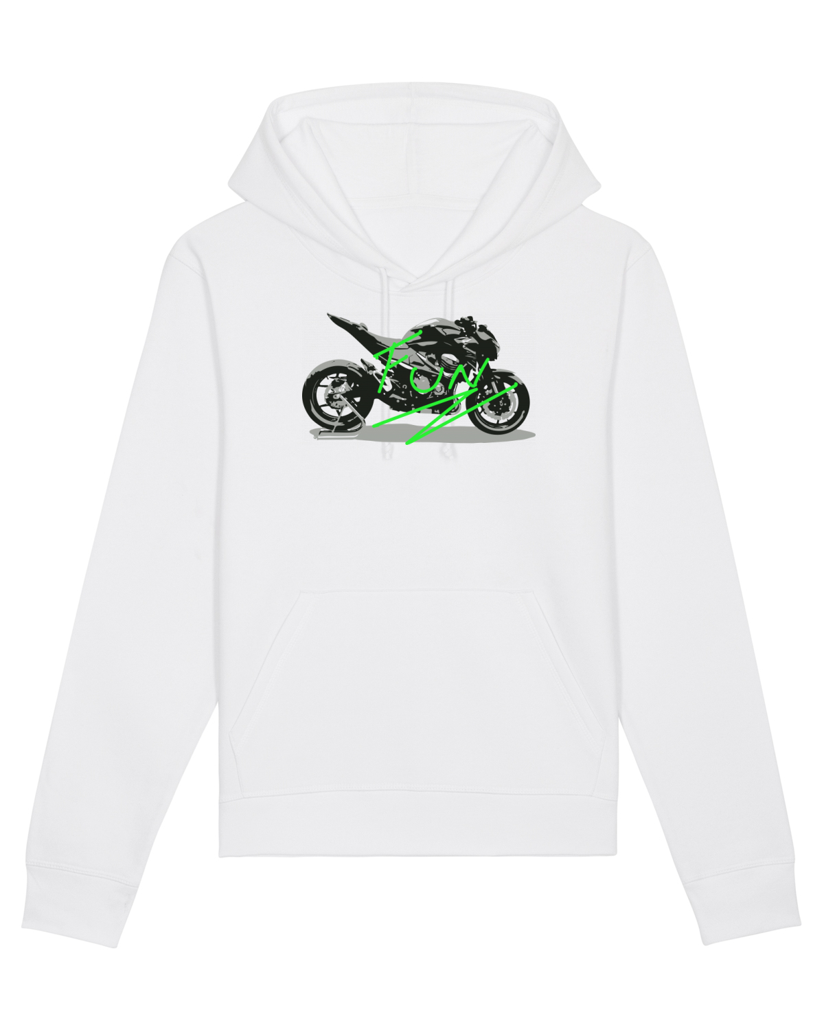 Hanorac Unisex Drummer White
