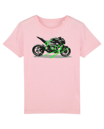 Motorcycle Fun Cotton Pink