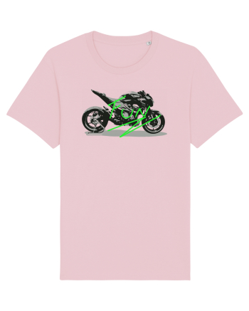 Motorcycle Fun Cotton Pink