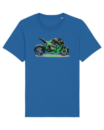 Motorcycle Fun Royal Blue