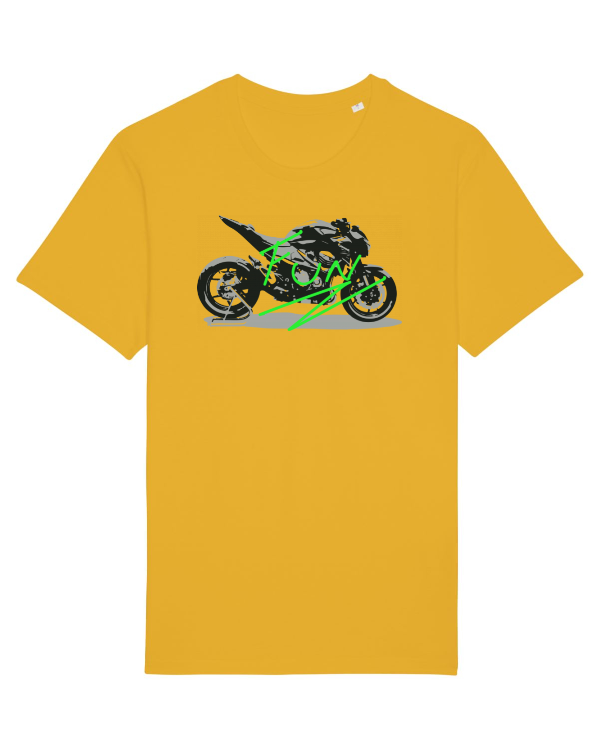 Tricou mânecă scurtă Unisex Rocker Spectra Yellow