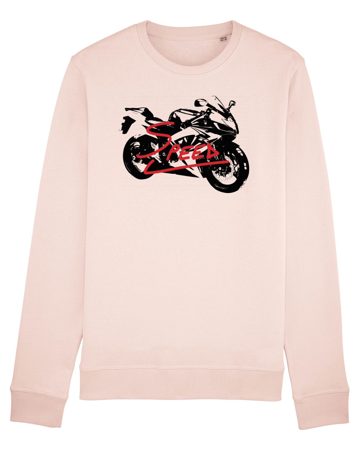 Bluză mânecă lungă Unisex Rise Candy Pink