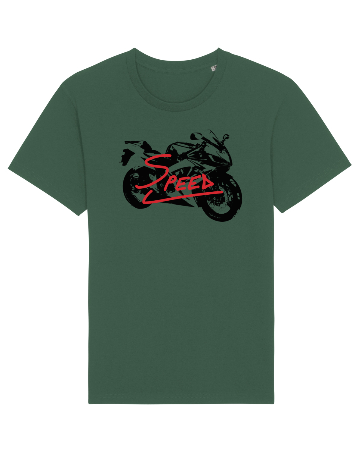 Tricou mânecă scurtă Unisex Rocker Bottle Green
