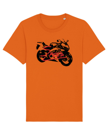 Motorcycles are FUN Bright Orange