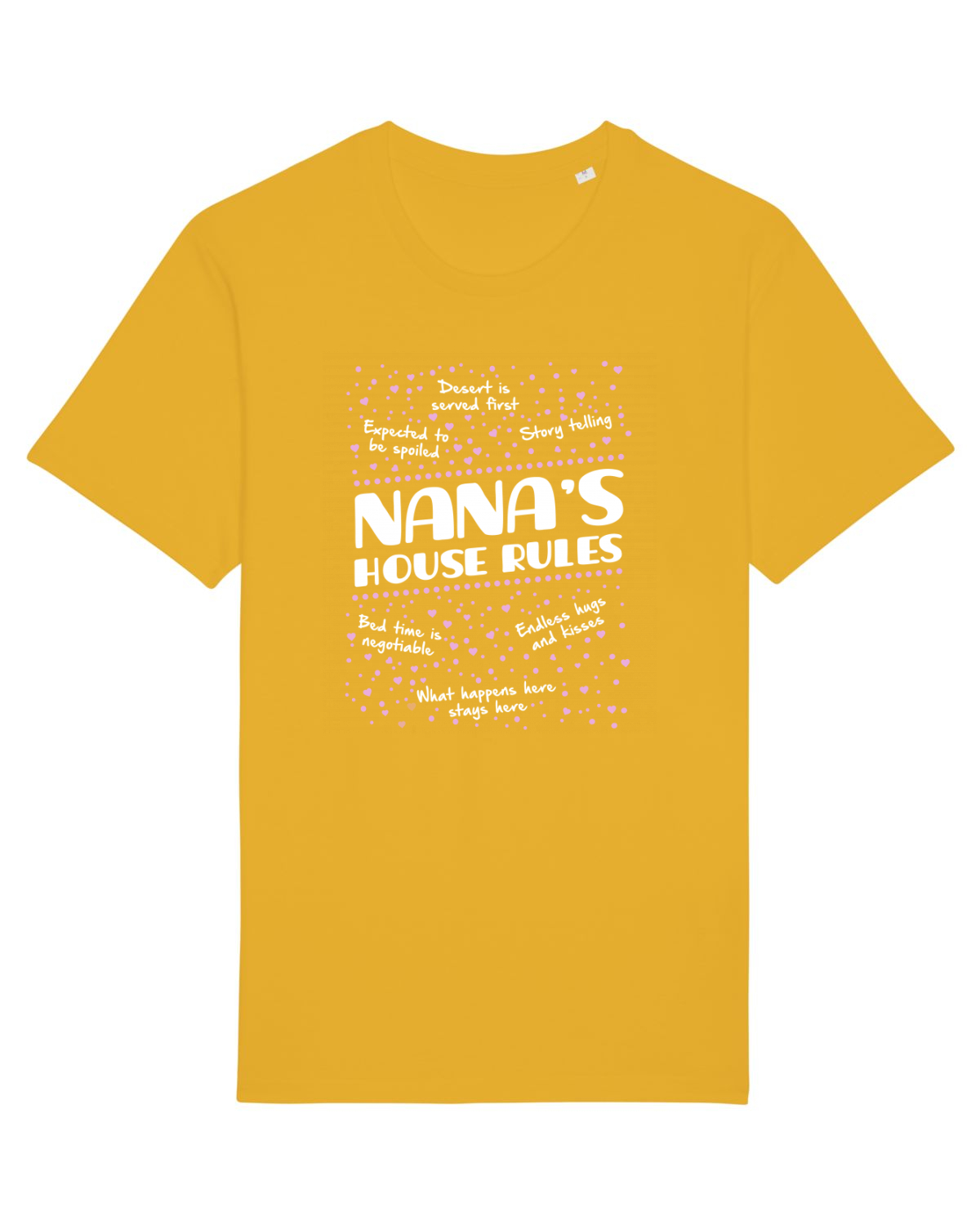 Tricou mânecă scurtă Unisex Rocker Spectra Yellow