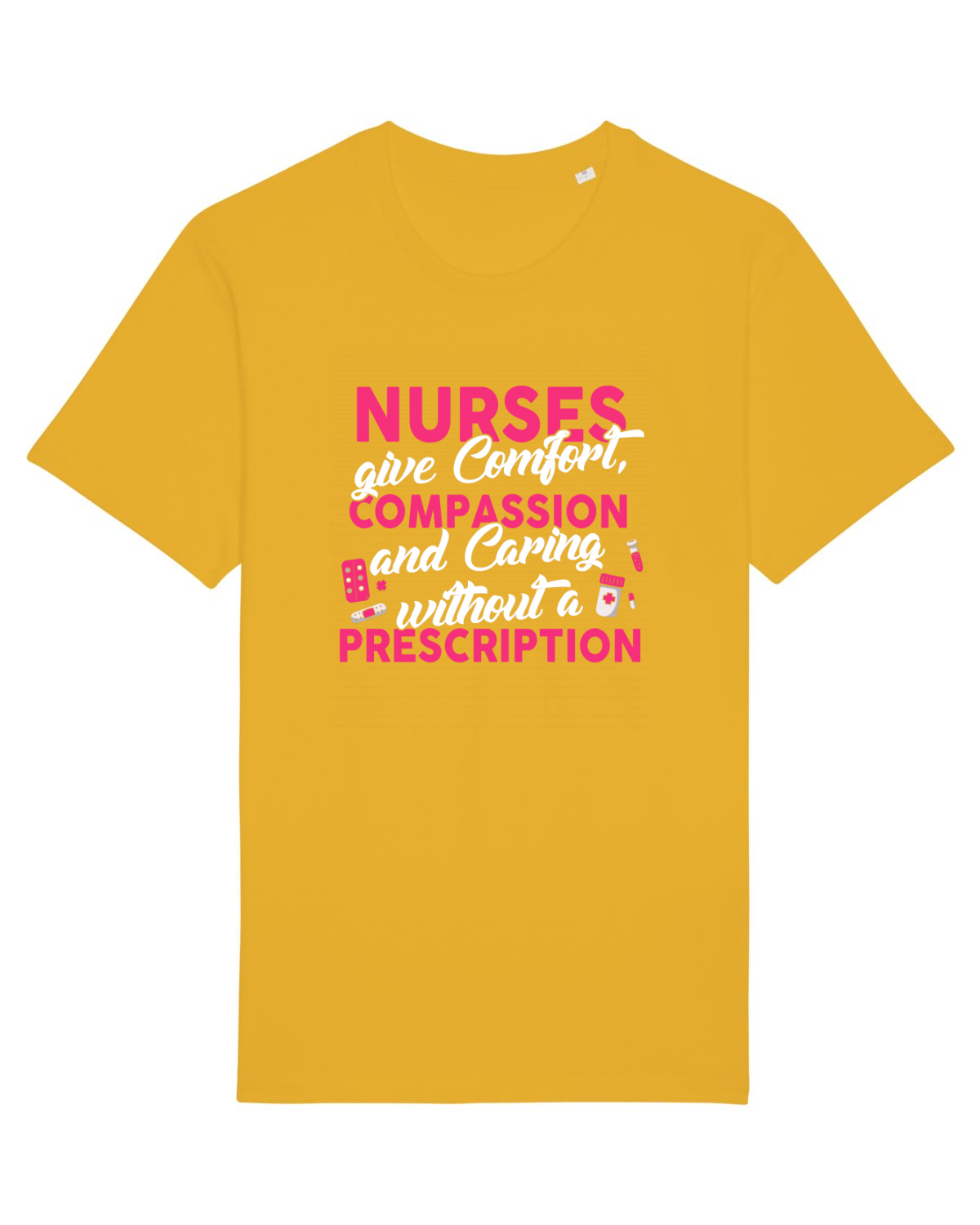 Tricou mânecă scurtă Unisex Rocker Spectra Yellow