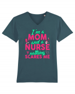 NURSE Tricou mânecă scurtă guler V Bărbat Presenter