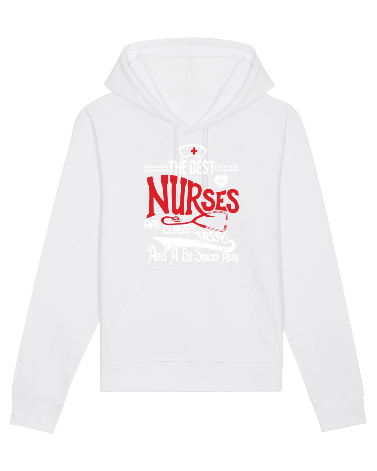 Hanorac Unisex Drummer White