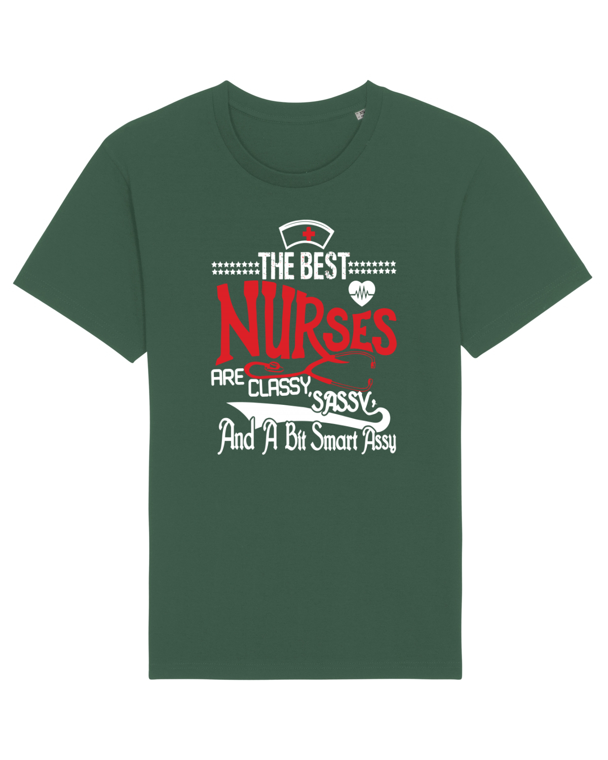 Tricou mânecă scurtă Unisex Rocker Bottle Green