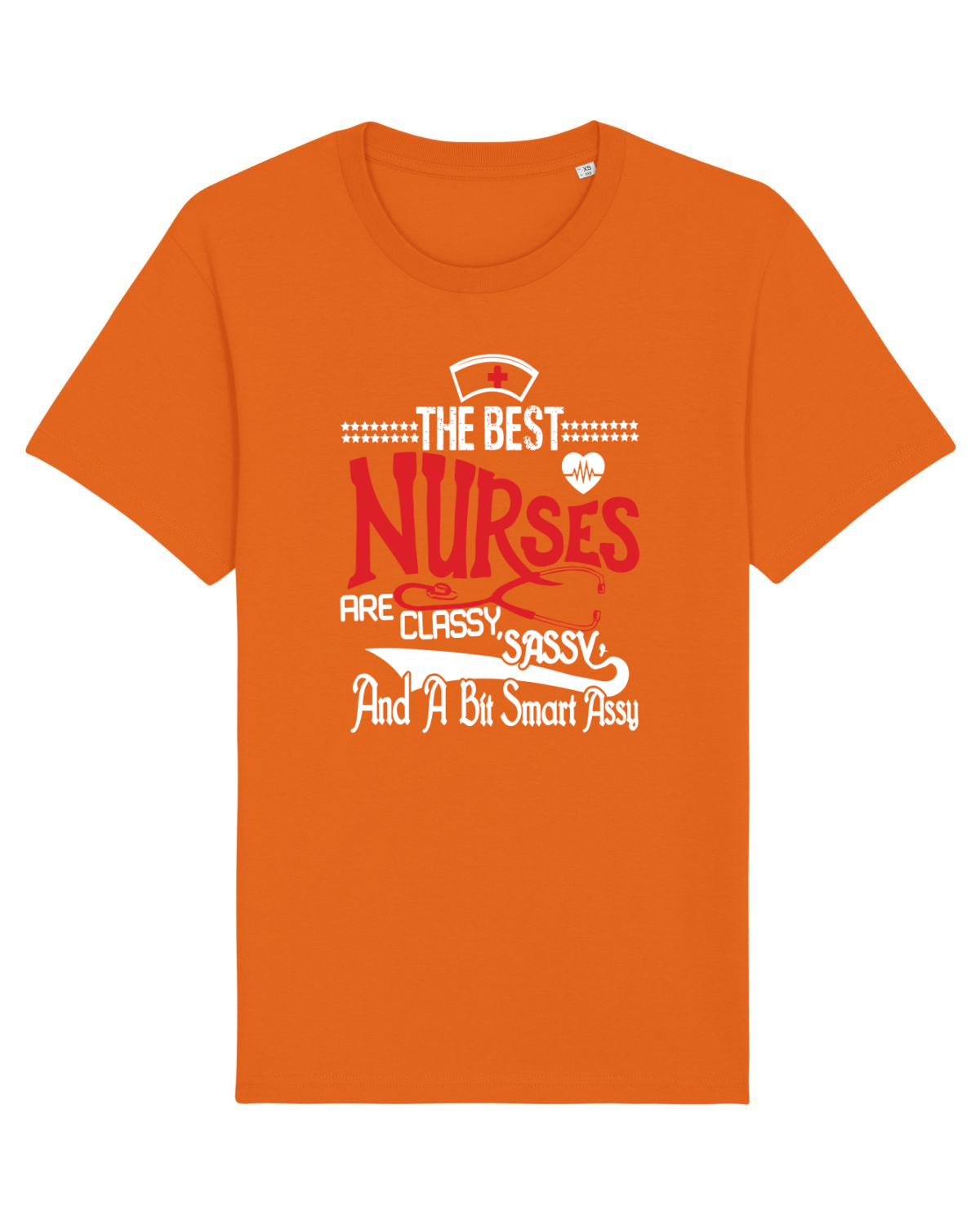 Tricou mânecă scurtă Unisex Rocker Bright Orange
