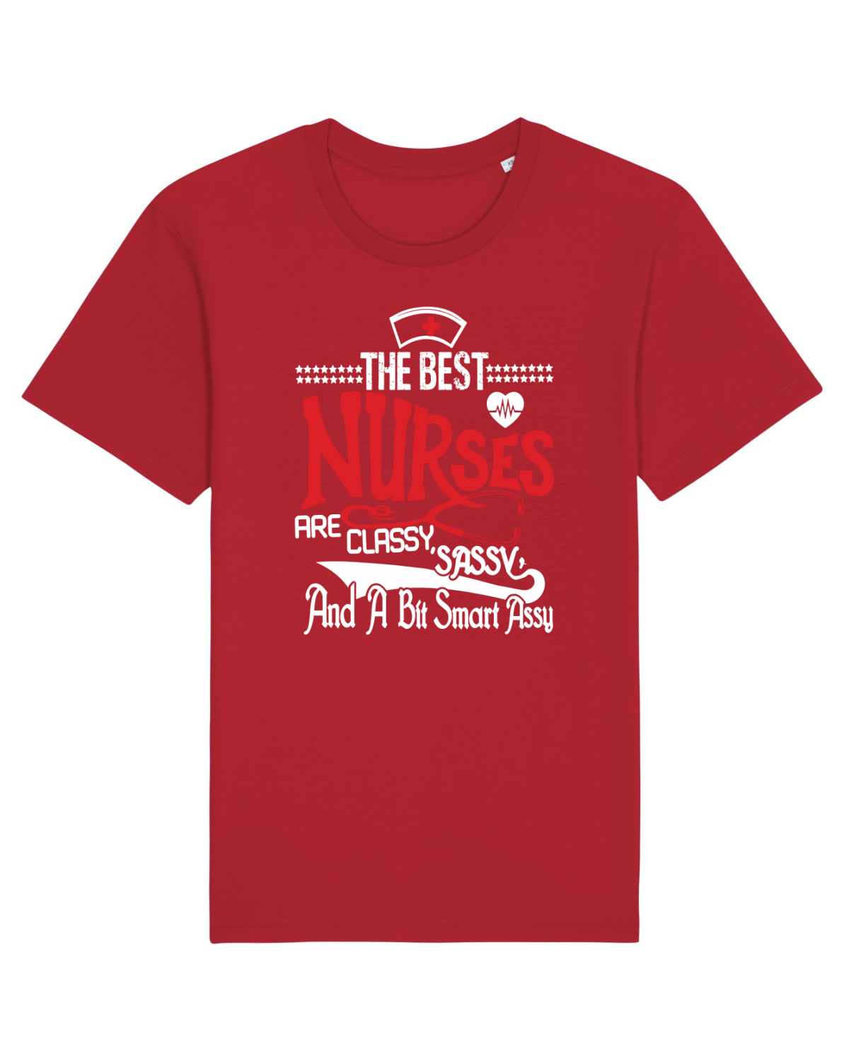 Tricou mânecă scurtă Unisex Rocker Red