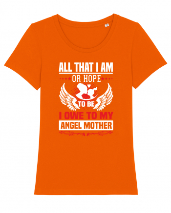 ANGEL MOTHER Bright Orange
