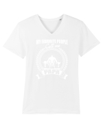 PAPA Tricou mânecă scurtă guler V Bărbat Presenter