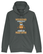 PEANUT BUTTER Hanorac cu fermoar Unisex Connector