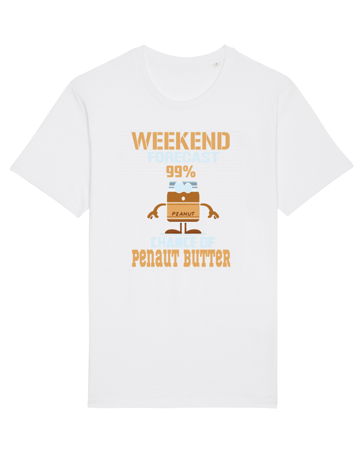 Tricou mânecă scurtă Unisex Rocker White