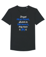 PI Tricou mânecă scurtă guler larg Bărbat Skater