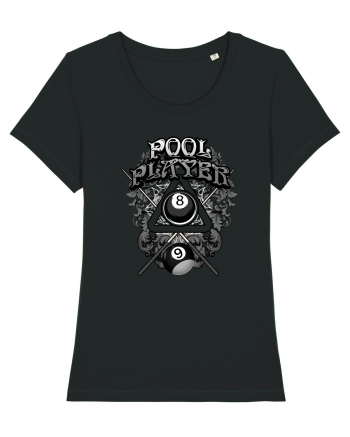 POOL PLAYER Black