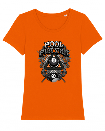 POOL PLAYER Bright Orange