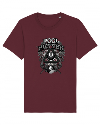 POOL PLAYER Burgundy