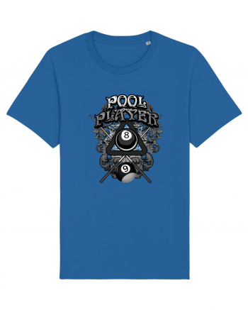 POOL PLAYER Royal Blue