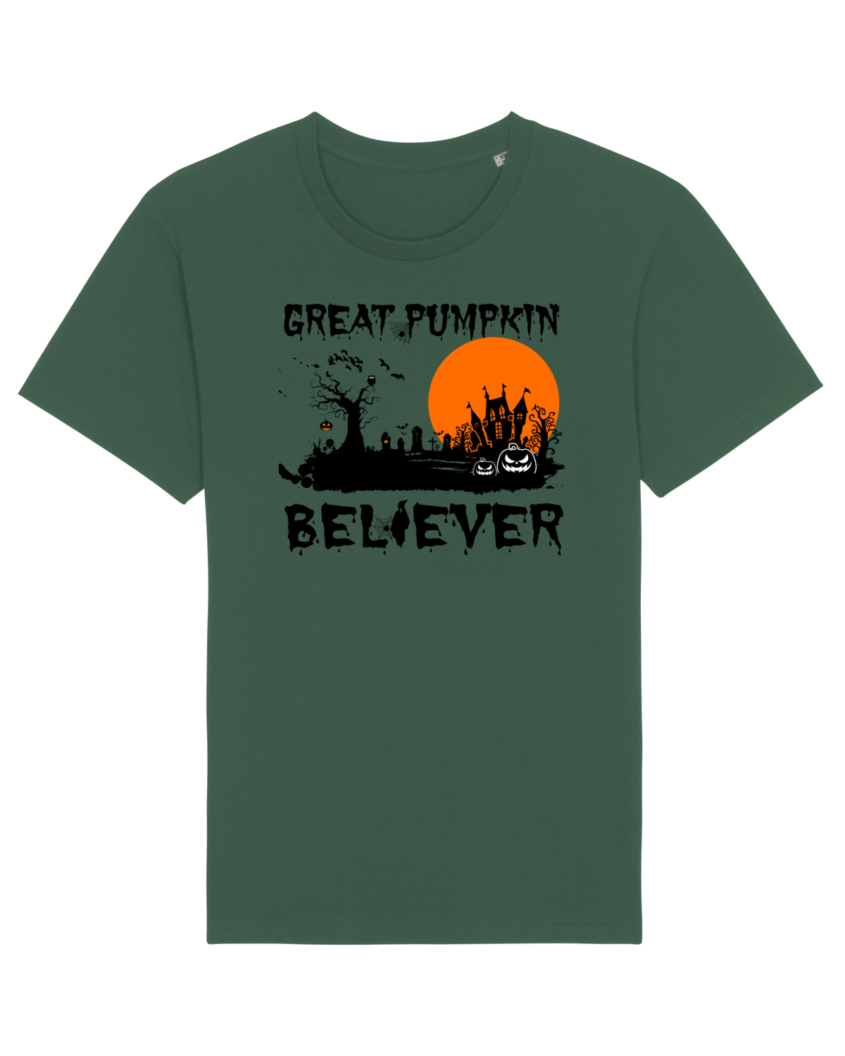 Tricou mânecă scurtă Unisex Rocker Bottle Green