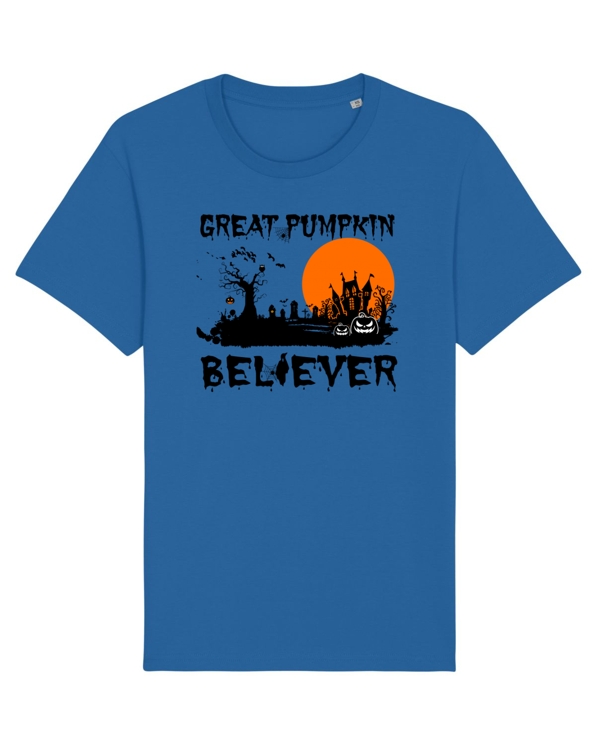 Tricou mânecă scurtă Unisex Rocker Royal Blue