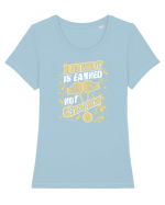 respect Tricou mânecă scurtă guler larg fitted Damă Expresser