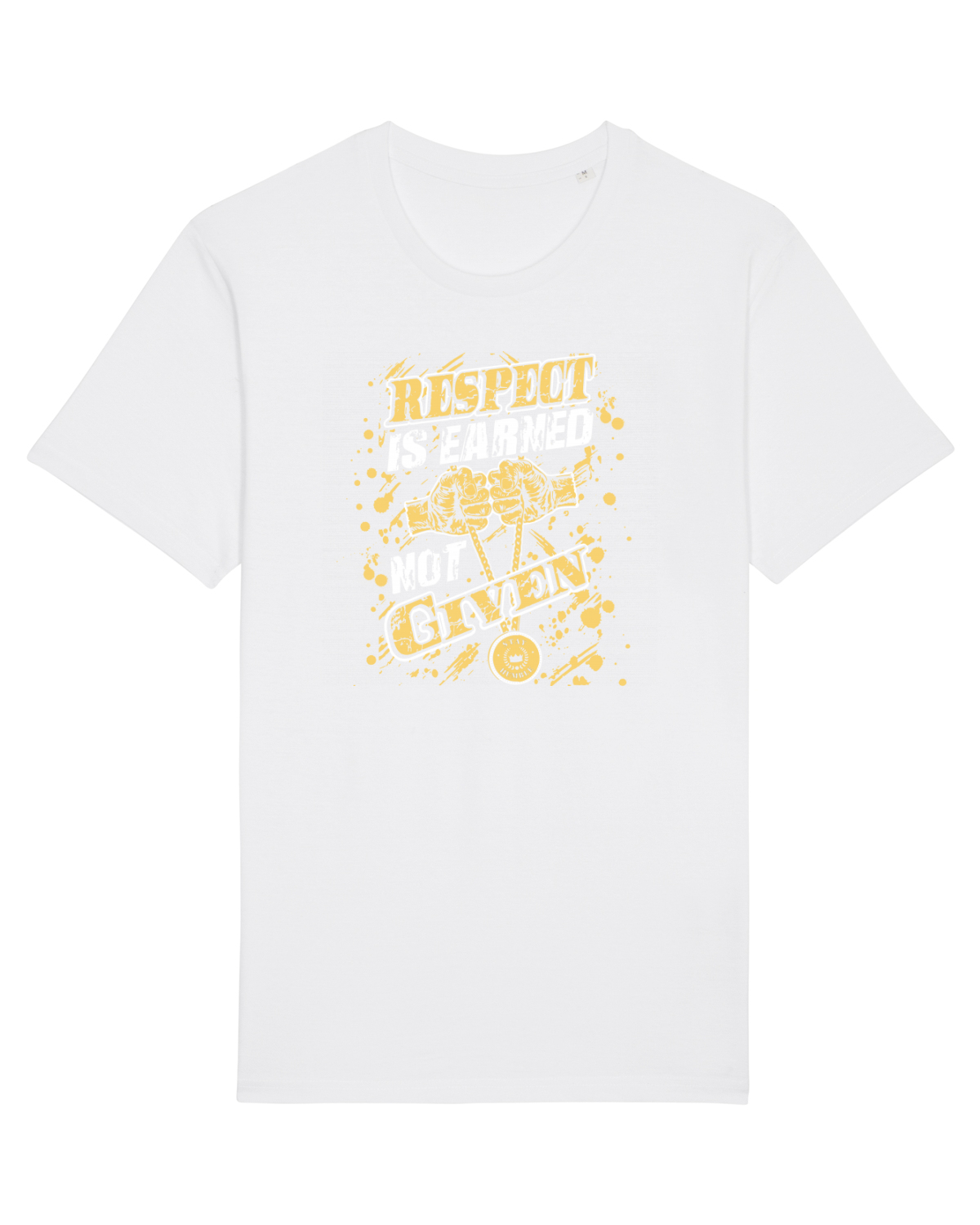 Tricou mânecă scurtă Unisex Rocker White