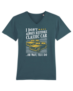 CLASSIC CAR Tricou mânecă scurtă guler V Bărbat Presenter