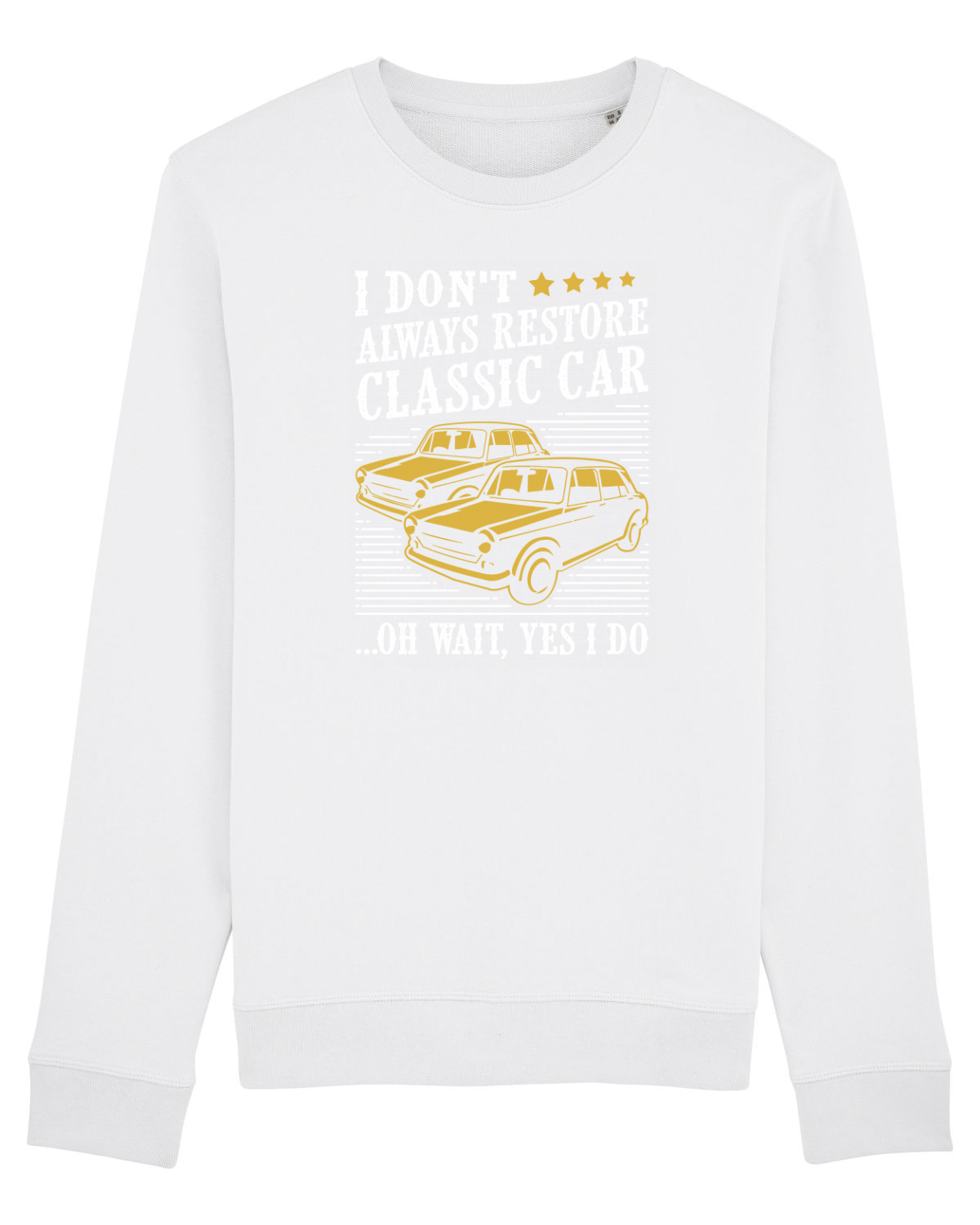 Bluză mânecă lungă Unisex Rise White