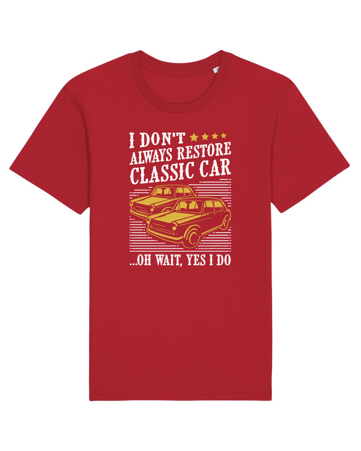 Tricou mânecă scurtă Unisex Rocker Red