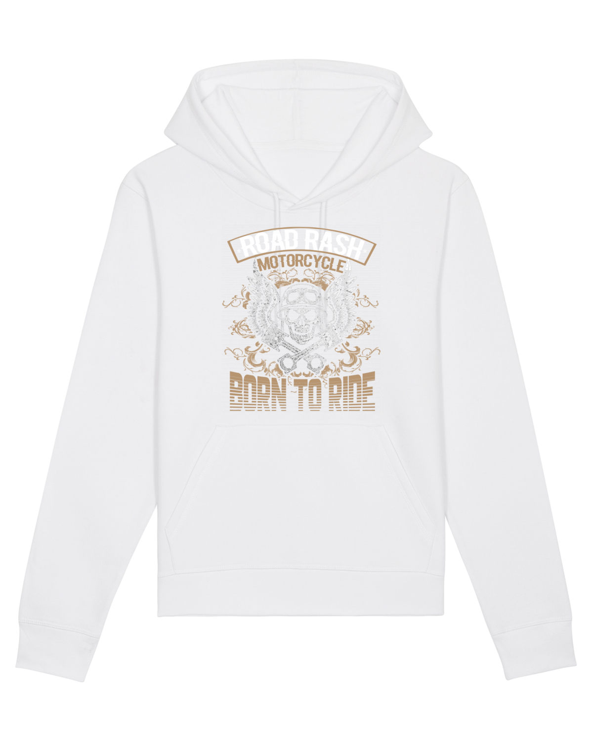 Hanorac Unisex Drummer White