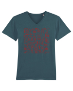 Egipt Antic Tricou mânecă scurtă guler V Bărbat Presenter