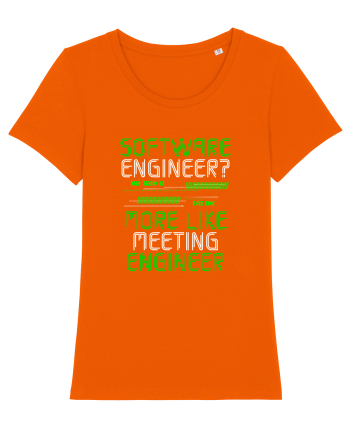 SOFTWARE ENGINEER Bright Orange