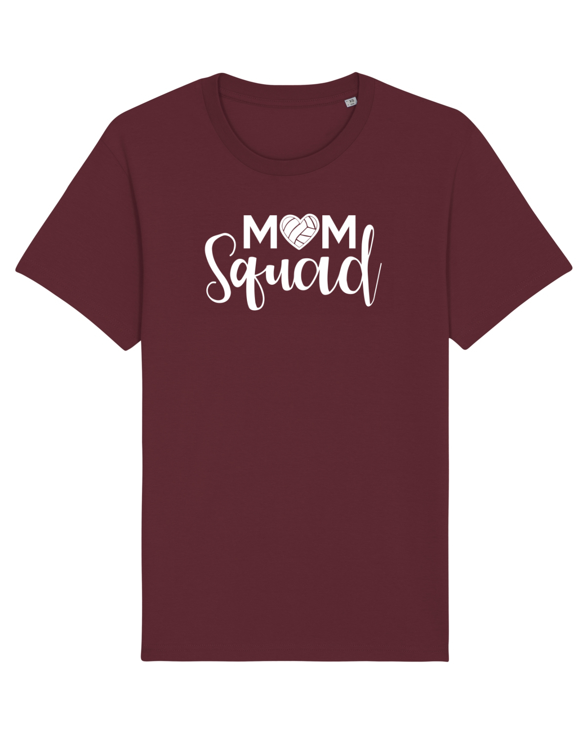 Tricou mânecă scurtă Unisex Rocker Burgundy