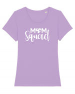 MOM Tricou mânecă scurtă guler larg fitted Damă Expresser