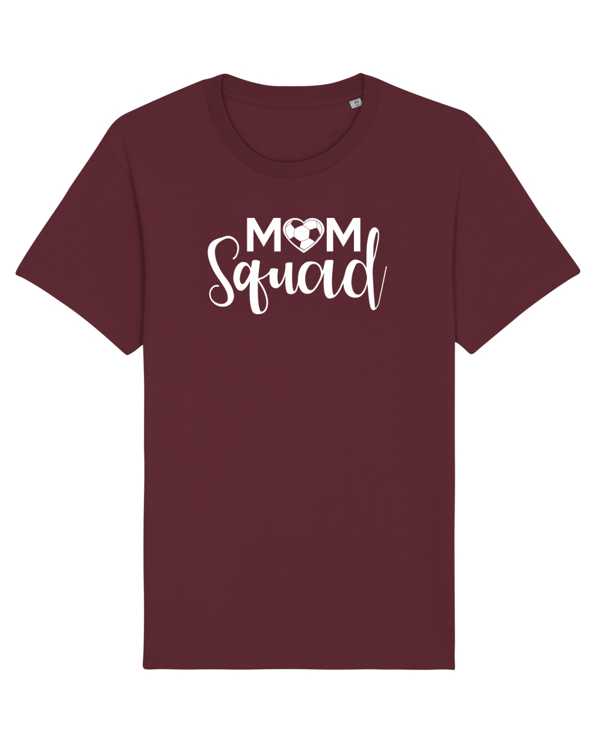 Tricou mânecă scurtă Unisex Rocker Burgundy