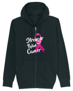 CANCER FIGHTING Hanorac cu fermoar Unisex Connector