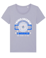 SUCCES Tricou mânecă scurtă guler larg fitted Damă Expresser