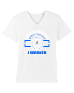 SUCCES Tricou mânecă scurtă guler V Bărbat Presenter
