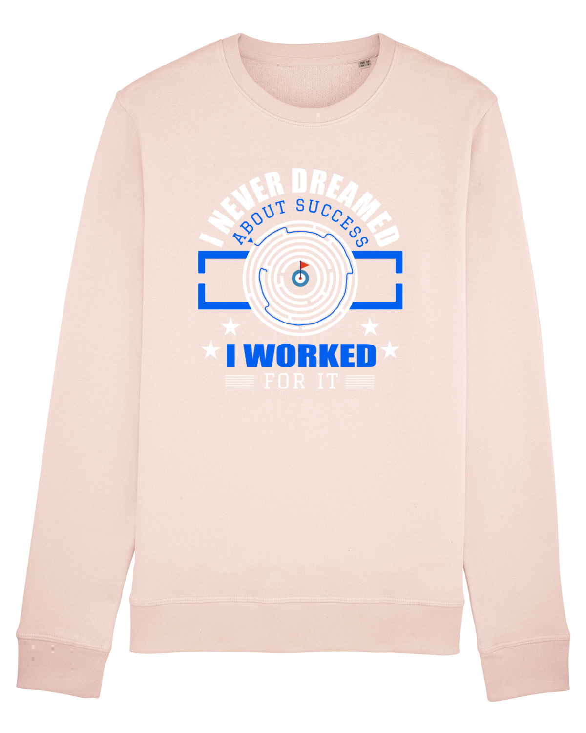 Bluză mânecă lungă Unisex Rise Candy Pink