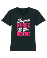 NURSE Tricou mânecă scurtă guler V Bărbat Presenter