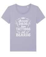 DADS Tricou mânecă scurtă guler larg fitted Damă Expresser