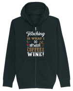 TEACHER Hanorac cu fermoar Unisex Connector