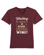 TEACHER Tricou mânecă scurtă guler V Bărbat Presenter